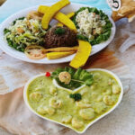 CAMARONES EN SALSA BLANCA-ROJA  