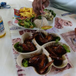 ALITAS DE POLLO TERIYAKI – BBQ – SALSA ROJA 